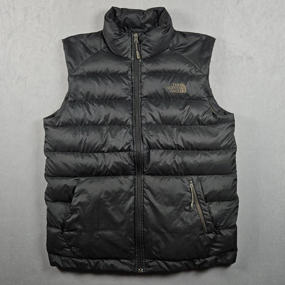 The North Face Other - The North Face Puffer Vest Mens Medium Black 550 Down Insulated Ripstop Full Zip